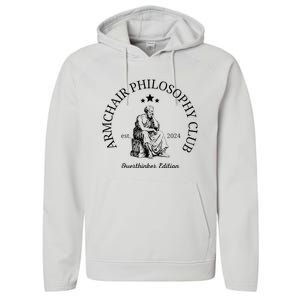 Armchair Philosophy Club Performance Fleece Hoodie