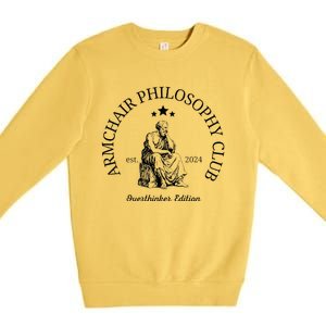 Armchair Philosophy Club Premium Crewneck Sweatshirt