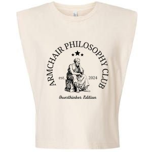 Armchair Philosophy Club Garment-Dyed Women's Muscle Tee