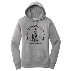 Armchair Philosophy Club Women's Pullover Hoodie