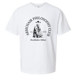 Armchair Philosophy Club Sueded Cloud Jersey T-Shirt