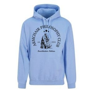 Armchair Philosophy Club Unisex Surf Hoodie