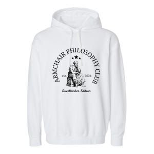 Armchair Philosophy Club Garment-Dyed Fleece Hoodie