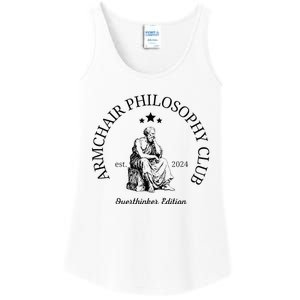 Armchair Philosophy Club Ladies Essential Tank