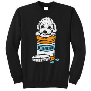 Antidepressant Poodle Cute Animal Pet Dog Lover Owner Gift Sweatshirt