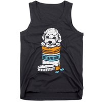 Antidepressant Poodle Cute Animal Pet Dog Lover Owner Gift Tank Top