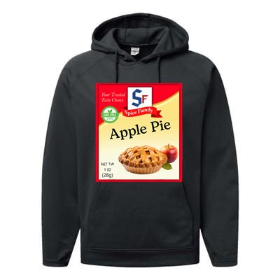 Apple Pie Condiment Costume Holiday Spice Costumes Performance Fleece Hoodie