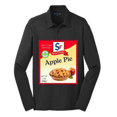 Apple Pie Condiment Costume Holiday Spice Costumes Silk Touch Performance Long Sleeve Polo