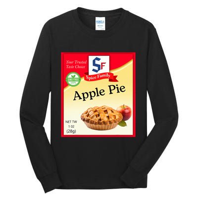 Apple Pie Condiment Costume Holiday Spice Costumes Tall Long Sleeve T-Shirt