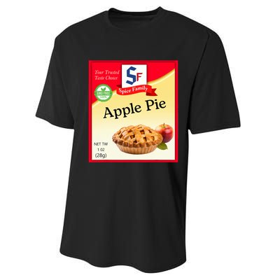 Apple Pie Condiment Costume Holiday Spice Costumes Performance Sprint T-Shirt