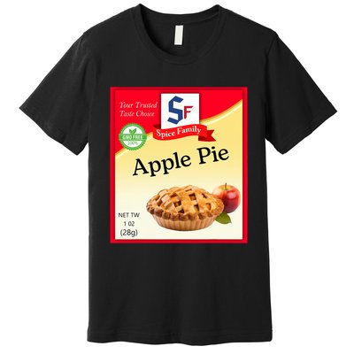 Apple Pie Condiment Costume Holiday Spice Costumes Premium T-Shirt