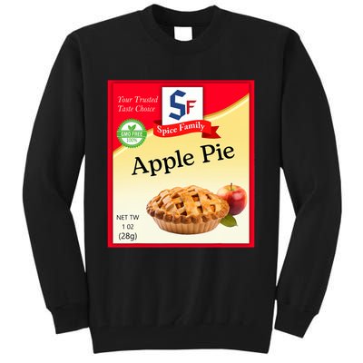 Apple Pie Condiment Costume Holiday Spice Costumes Tall Sweatshirt