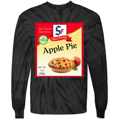 Apple Pie Condiment Costume Holiday Spice Costumes Tie-Dye Long Sleeve Shirt