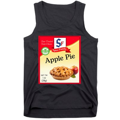 Apple Pie Condiment Costume Holiday Spice Costumes Tank Top