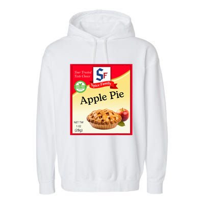 Apple Pie Condiment Costume Holiday Spice Costumes Garment-Dyed Fleece Hoodie