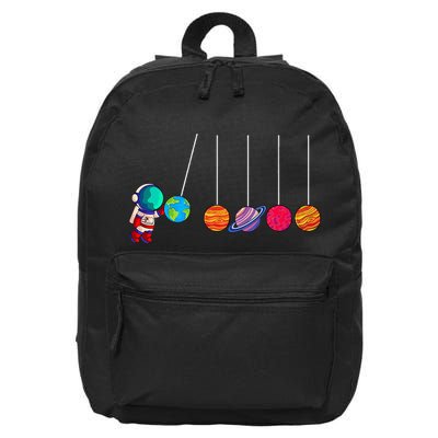 Astrophysicist Planet Cradle Astronomy 16 in Basic Backpack