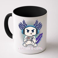 Axolotl Playing Console Video Games Gamesolotl Gaming Mug