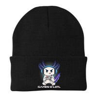 Axolotl Playing Console Video Games Gamesolotl Gaming Beanie