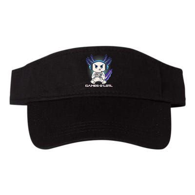 Axolotl Playing Console Video Games Gamesolotl Gaming Visor