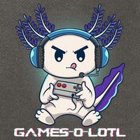 Axolotl Playing Console Video Games Gamesolotl Gaming Cotton Canvas Backpack