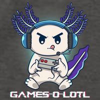 Axolotl Playing Console Video Games Gamesolotl Gaming Vector Backpack