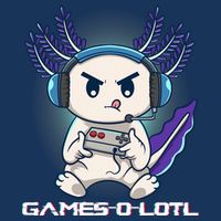 Axolotl Playing Console Video Games Gamesolotl Gaming Infant Baby Jersey Bodysuit