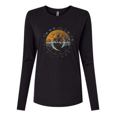 A Perfect Circle Woodland Womens Cotton Relaxed Long Sleeve T-Shirt