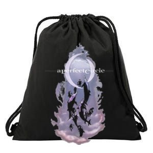 A Perfect Circle Thanks For All The Fish Drawstring Bag