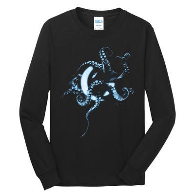 A Perfect Circle Glowing Octopus Tall Long Sleeve T-Shirt