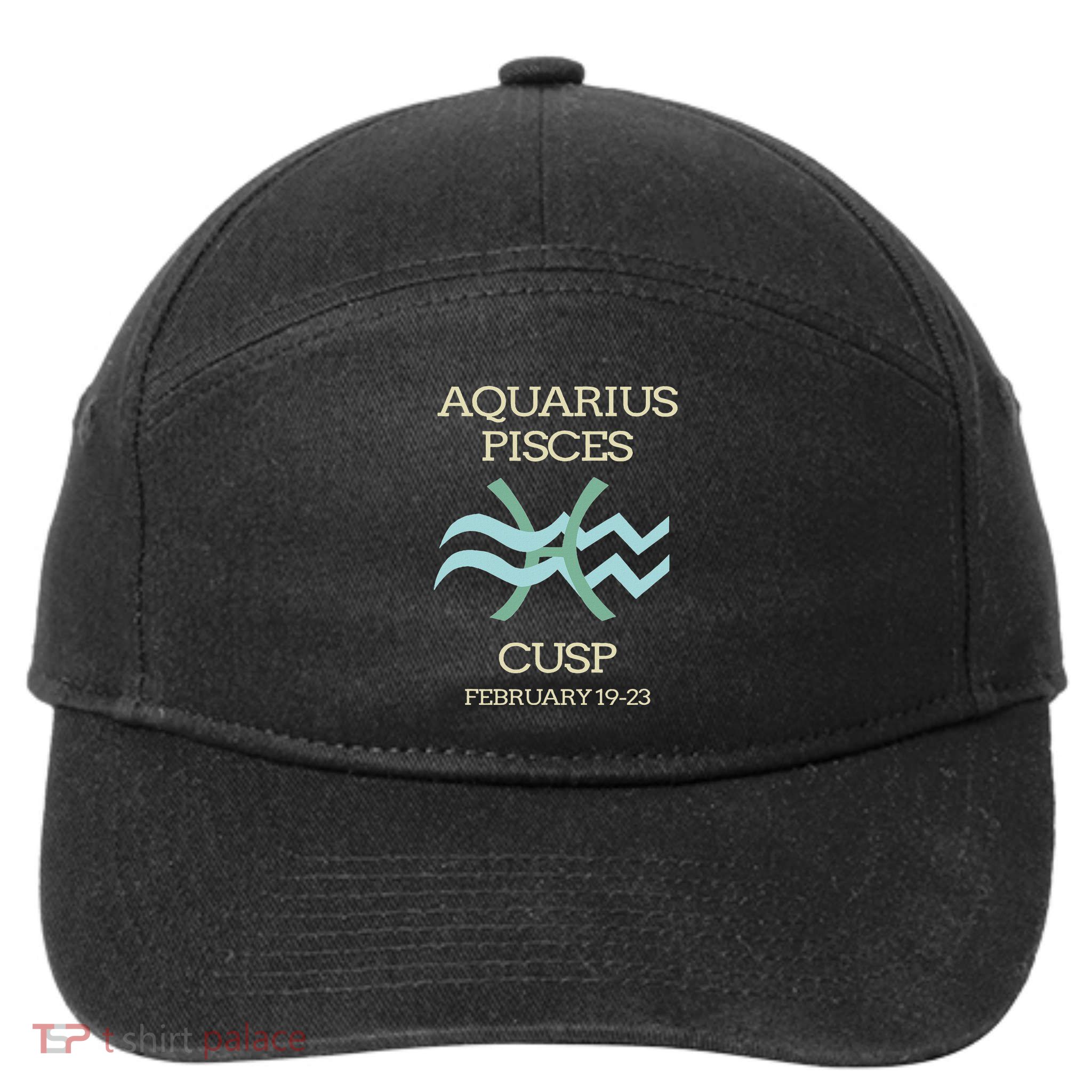 Aquarius Pisces Cusp Zodiac Horoscope 7-Panel Snapback Hat