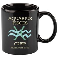 Aquarius Pisces Cusp Zodiac Horoscope 11oz C Handle Ceramic Mug