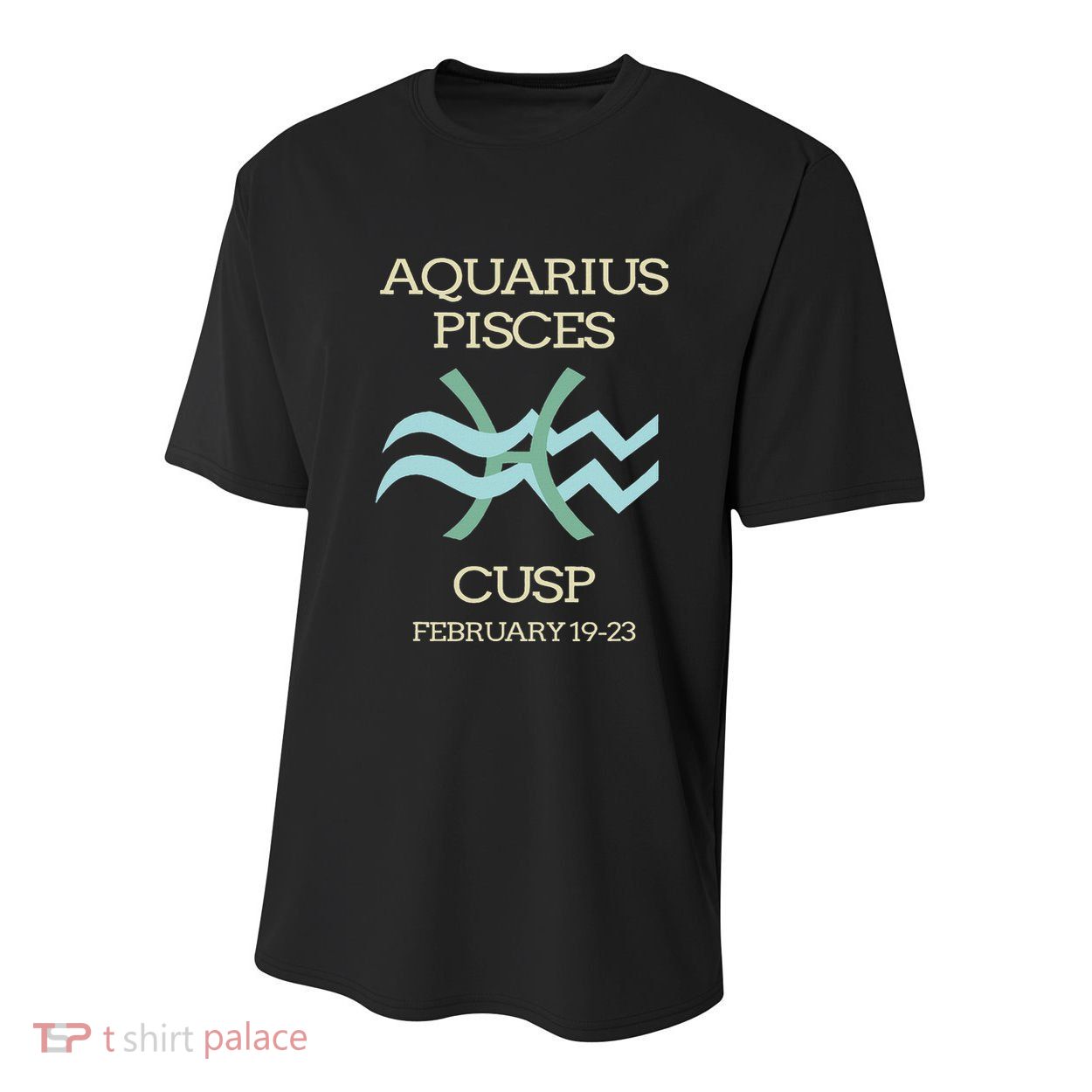 Aquarius Pisces Cusp Zodiac Horoscope Youth Performance Sprint T-Shirt