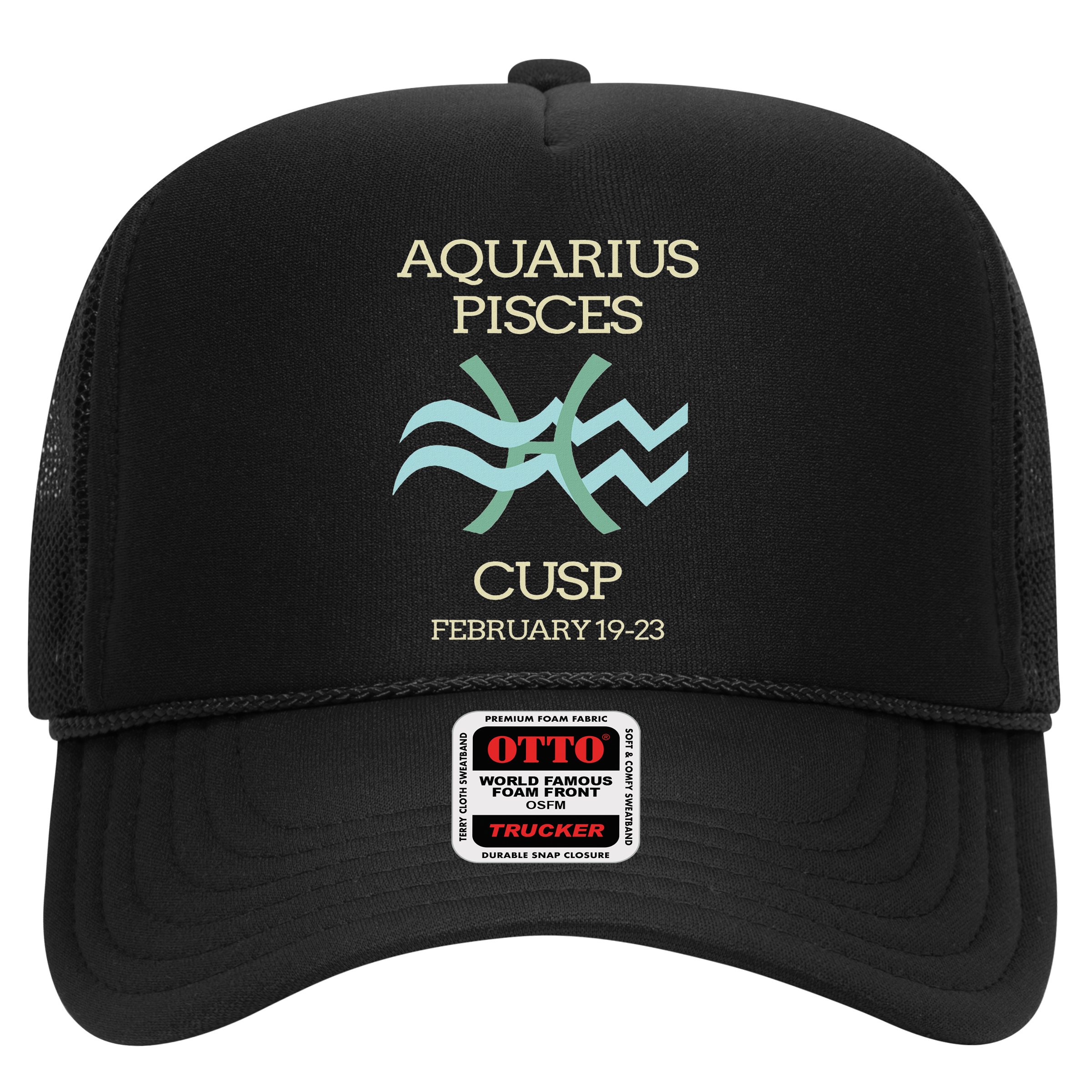 Aquarius Pisces Cusp Zodiac Horoscope Hat