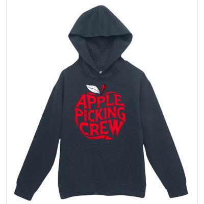 Apple Picking Crew Funny Orchard Harvest Season Fall Autumn Urban Pullover Hoodie