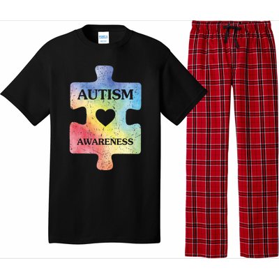 Autism Puzzle Clothing Cute Autism Awareness Funny Gift Pajama Set