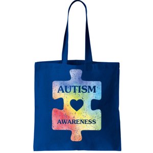 Autism Puzzle Clothing Cute Autism Awareness Funny Gift Tote Bag