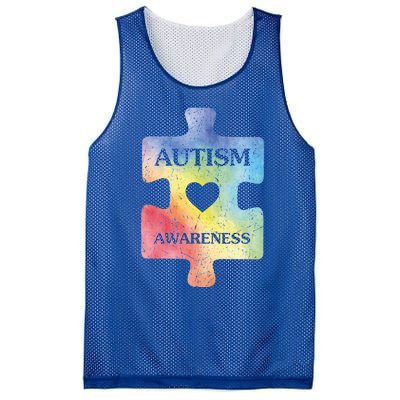 Autism Puzzle Clothing Cute Autism Awareness Funny Gift Mesh Reversible Basketball Jersey Tank