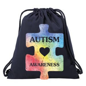 Autism Puzzle Clothing Cute Autism Awareness Funny Gift Drawstring Bag