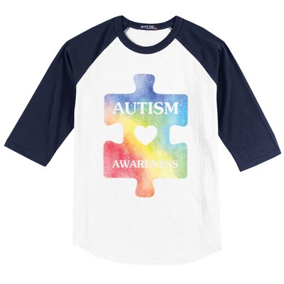 Autism Puzzle Clothing Cute Autism Awareness Funny Gift Baseball Sleeve Shirt