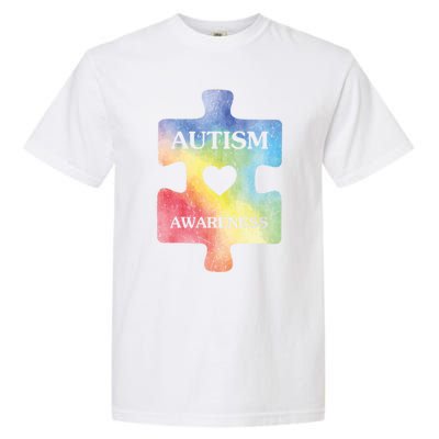 Autism Puzzle Clothing Cute Autism Awareness Funny Gift Garment-Dyed Heavyweight T-Shirt