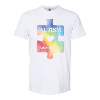 Autism Puzzle Clothing Cute Autism Awareness Funny Gift Softstyle CVC T-Shirt