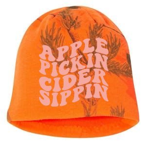 Apple Pickin Cider Sippin Apple Picking Crew Harvest Season Kati - Camo Knit Beanie