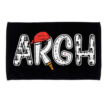 Argh Pirate Cute Halloween Costume Microfiber Hand Towel