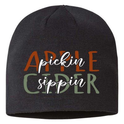 Apple Pickin Cider Sippin Apple Picking Crew Harvest Season Sustainable Beanie