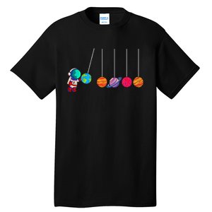 Astrophysicist Planet Cradle Astronomy Tall T-Shirt