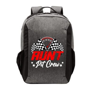 Aunt Pit Crew Birthday Party Race Car Lover Racing Family Vector Backpack