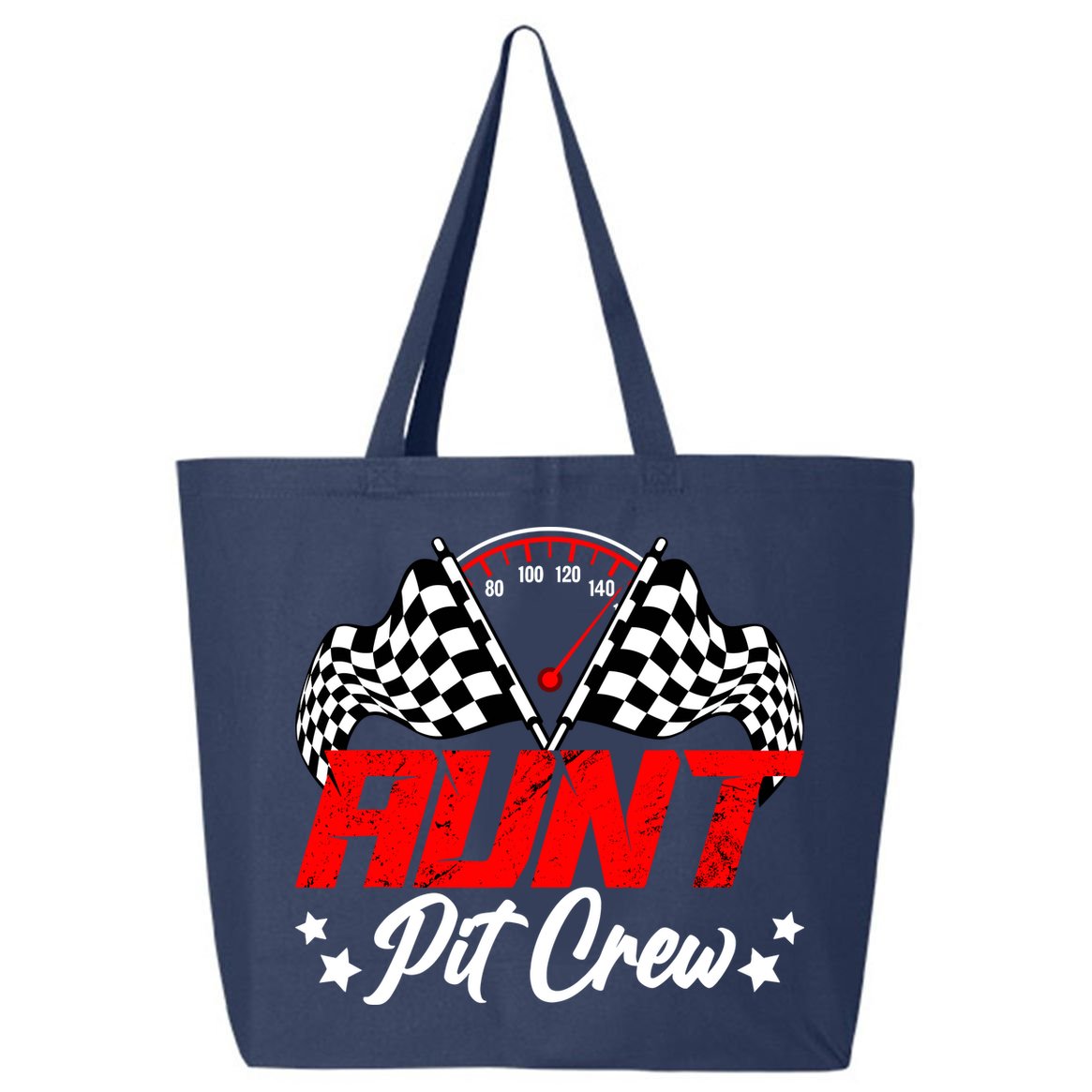 Aunt Pit Crew Birthday Party Race Car Lover Racing Family 25L Jumbo Tote