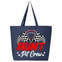 Aunt Pit Crew Birthday Party Race Car Lover Racing Family 25L Jumbo Tote
