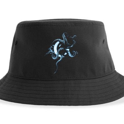 A Perfect Circle – Glowing Octopus Sustainable Bucket Hat