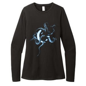 A Perfect Circle – Glowing Octopus Womens CVC Long Sleeve Shirt